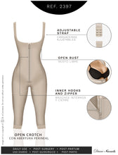 Cargar imagen en el visor de la galería, Diane & Geordi 2397 Women's Full Body Shaper / Powernet