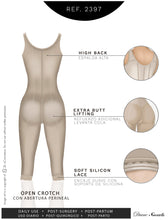 Cargar imagen en el visor de la galería, Diane & Geordi 2397 Women's Full Body Shaper / Powernet