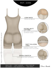 Cargar imagen en el visor de la galería, Diane & Geordi 2396 Women's Strapless Butt Lifter Shapewear / Powernet