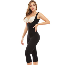 Load image into Gallery viewer, Diane & Geordi 3633 Capri Butt-Lifting Girdle with Open Bust / Powernet