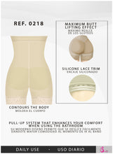 Cargar imagen en el visor de la galería, Fajas Salome 0218 | Colombian Shapewear Girdle High-Waist Shorts for Women |er with Butt Lift & Tummy Control | Powernet Daily Use Body Shap