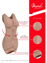Cargar imagen en el visor de la galería, Fajas MariaE FQ102 | Post Op Shapewear for Women | Bra & Mid Thigh