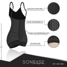 Cargar imagen en el visor de la galería, Fajas SONRYSE 066 | Colombian Postpartum Bodysuit Shapewear | Butt Lifting Effect & Tummy Control