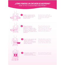 Cargar imagen en el visor de la galería, Fajas MYD 0152 Neoprene Waist Trimmer Trainer Workout Gym Belt