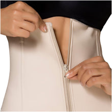 Cargar imagen en el visor de la galería, LT.ROSE 1045 Latex Waist Cincher For Women With Zipper