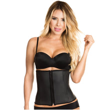 Cargar imagen en el visor de la galería, LT.ROSE 1045 Latex Waist Cincher For Women With Zipper