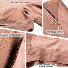 Load image into Gallery viewer, LT. Rose 21113 Open Bust Mid Thighs Butt-Lifting Girdle with Adjustable Straps | Everyday Use