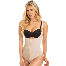 Load image into Gallery viewer, LT. Rose 21827 | Open Bust Thong Bodysuit Adjustable Straps fow Women | Daily Use