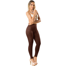 Cargar imagen en el visor de la galería, LT.Rose 21831 | High Waist Butt Enhancing Fupa Control Leggings for Women | Daily Use