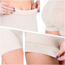 Cargar imagen en el visor de la galería, LT. Rose 21996 | High Waist Butt Lifting Shaping Shorts Mid Thigh Shapewar Fupa Control for Women | Daily Use