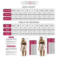 Cargar imagen en el visor de la galería, LT.Rose 210210 | Open Bust Tummy Control Butt Lifting Colombian Shapewear for Women | Everyday Use Girdles