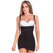 Cargar imagen en el visor de la galería, Fajas MariaE FU112 | Shapewear Slip Dress For Women | Tummy & Hips Enhancement