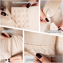 Cargar imagen en el visor de la galería, Fajas MariaE 9182 | Postpartum Women's Shapewear with Shoulder Pads | Daily and Postsurgical Use