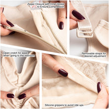 Cargar imagen en el visor de la galería, Fajas MariaE 9235 | Colombian Body Shaper Butt Lifting Postpartum Girdle Shapewear for Women | Open Bust for Daily Use