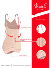 Cargar imagen en el visor de la galería, Fajas MariaE FP100 | Postpartum Faja Butt Lifting Shapewear For Daily Use | Open Bust & Front Closure