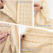 Cargar imagen en el visor de la galería, Fajas MYD 0080 Full Bodysuit Body Shaper for Women / Powernet