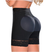 Cargar imagen en el visor de la galería, Fajas MYD 0322 Women's Thigh Slimmer High Waist Shapewear Shorts / Powernet