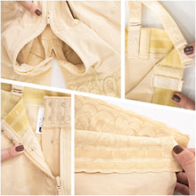 Cargar imagen en el visor de la galería, Fajas MYD 0766 Mid Thigh Strapless Body Shaper for Women / Powernet