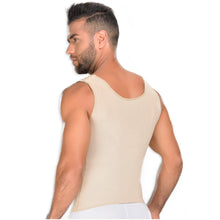 Cargar imagen en el visor de la galería, Fajas MYD 0060 Compression Vest Shirt Body Shaper for Men / Powernet