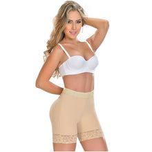 Cargar imagen en el visor de la galería, Fajas MYD 0322 Women's Thigh Slimmer High Waist Shapewear Shorts / Powernet