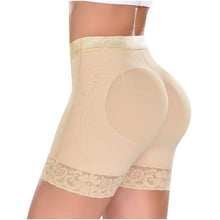 Cargar imagen en el visor de la galería, Fajas MYD 0322 Women's Thigh Slimmer High Waist Shapewear Shorts / Powernet