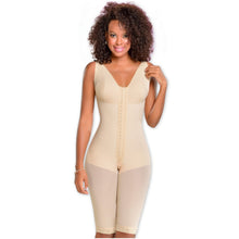 Cargar imagen en el visor de la galería, Fajas MYD 0120 Women's Full Bodysuit Body Shaper with Bra / Powernet