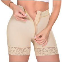 Cargar imagen en el visor de la galería, Fajas MYD 3722 High Waist Compression Shorts For Women / Powernet