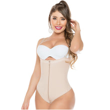 Cargar imagen en el visor de la galería, Fajas Salome 0212 | Strapless Thong Body Shaper | Everyday Use Tummy Control Shapewear Girdle for Dress
