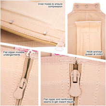 Cargar imagen en el visor de la galería, Fajas Salome 0212 | Strapless Thong Body Shaper | Everyday Use Tummy Control Shapewear Girdle for Dress