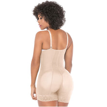 Cargar imagen en el visor de la galería, Fajas Salome 0214 | Mid Thigh Strapless Body Shaper for Dresses | Tummy Control & Butt Lifting Shapewear for Dress