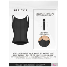 Cargar imagen en el visor de la galería, Fajas Salome 0313 | Waist Trainer Vest Tummy Control Compression Garment for Women | Colombian Body Shaper for Daily Use