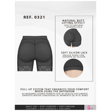 Cargar imagen en el visor de la galería, Fajas Salome 0321 | High Waist Compression Slimmer Butt Lifter Shapewear Shorts | Powernet