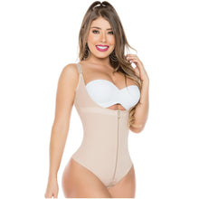Cargar imagen en el visor de la galería, Fajas Salome 0351 | Open Bust Thong Tummy Control Shapewear for Women | Powernet