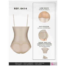 Cargar imagen en el visor de la galería, Fajas Salome 0414 | Strapless Butt Lifter Tummy Control Shapewear for Women | Powernet
