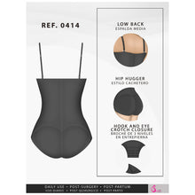 Cargar imagen en el visor de la galería, Fajas Salome 0414 | Strapless Butt Lifter Tummy Control Shapewear for Women | Powernet