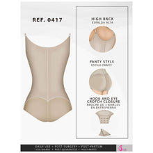 Cargar imagen en el visor de la galería, Fajas Salome 0417 | Open Bust Tummy Control Butt Lifter Shapewear for Women | Hiphugger Daily Use Body Shaper | Powernet
