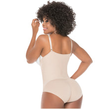 Cargar imagen en el visor de la galería, Fajas Salome 0418 | Strapless Butt Lifter Panty Bodysuit | Open-Bust Tummy Control Shapewear for Women | Powernet