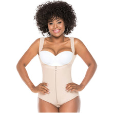 Cargar imagen en el visor de la galería, Fajas Salome 0419 | Butt Lifter Hiphugger Mid Thigh Body Shaper | Open Bust.Tummy Control Shapewear for Women | Powernet