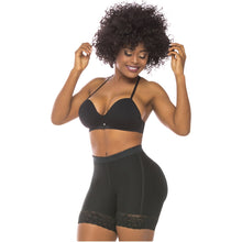 Cargar imagen en el visor de la galería, Fajas Salome 0321 | High Waist Compression Slimmer Butt Lifter Shapewear Shorts | Powernet