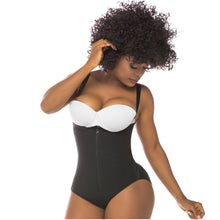 Cargar imagen en el visor de la galería, Fajas Salome 0418 | Strapless Butt Lifter Panty Bodysuit | Open-Bust Tummy Control Shapewear for Women | Powernet