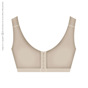 Fajas Salome 0312 | Front Closure Breast Augmentation Post Surgery Bra for Women | Powernet