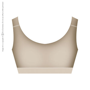 Fajas Salome 0312 | Front Closure Breast Augmentation Post Surgery Bra for Women | Powernet