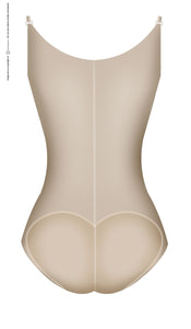 Fajas Salome 0415 | Butt Lifter Tummy Control Bodysuit | Hipphugger Shorts Shapewear for Women / Powernet