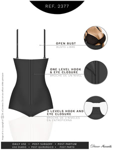 Diane & Geordi 002377 Women's Strapless Bodysuit Shapewear / Microlatex