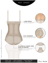 Cargar imagen en el visor de la galería, Diane &amp; Geordi 2405F Women&#39;s Strapless Shaper Bodysuit / Powernet
