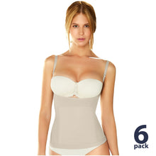 Cargar imagen en el visor de la galería, Diane &amp; Geordi 2205 Slimming Body Shaper Vest for Women / Latex 6-PACK
