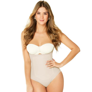 Diane & Geordi 2352 Tummy Control Shapewear Bodysuit Strapless / Latex