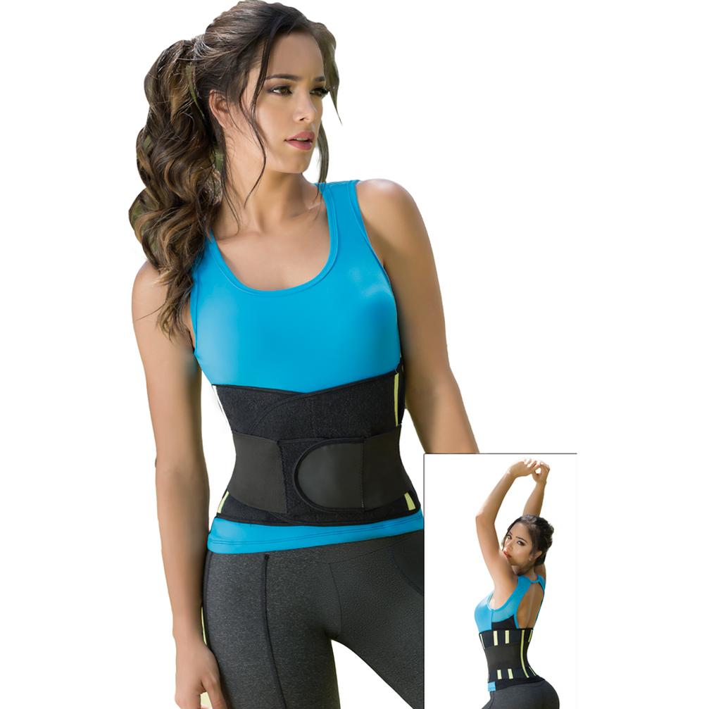 ROMANZA 2499 | Womens Waist Trainer Cincher | Workout Body Shaper