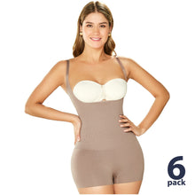 Cargar imagen en el visor de la galería, Diane &amp; Geordi DJ10L4 Seamless Enterizo Short 6 Pack
