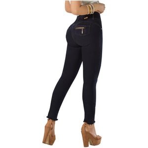 DRAXY 1321 Colombian Mid Rise Skinny Jeans